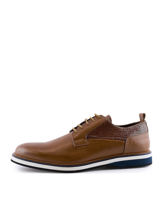 Men's Leather Casual Shoes Tabac Brown
