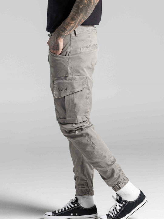 Pantalon De Blugi Pentru Bărbați Cu Fit Relaxed Gri