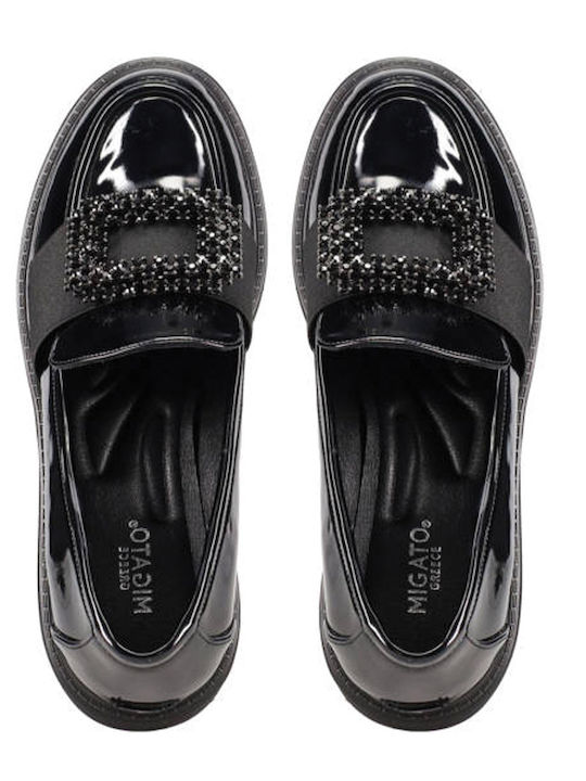 Women's Loafers in Black Color