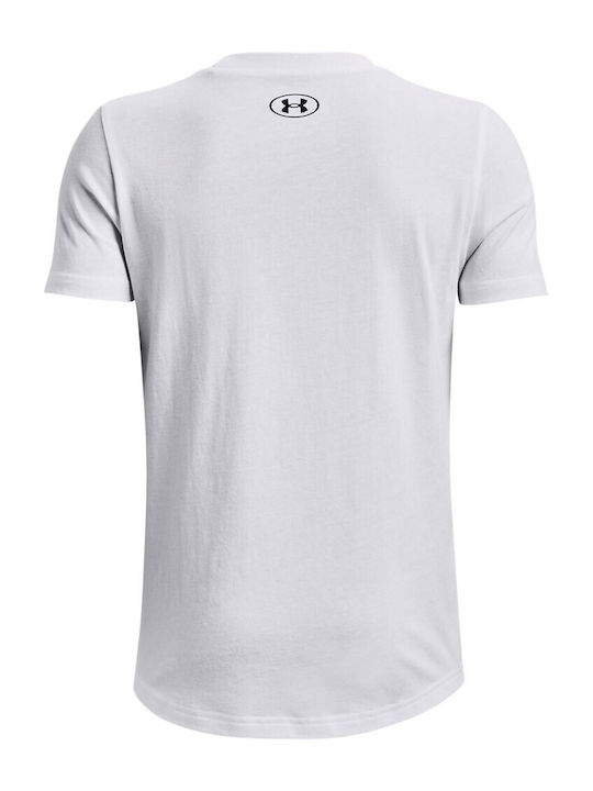 Kinder-T-Shirt Weiß Sportstyle