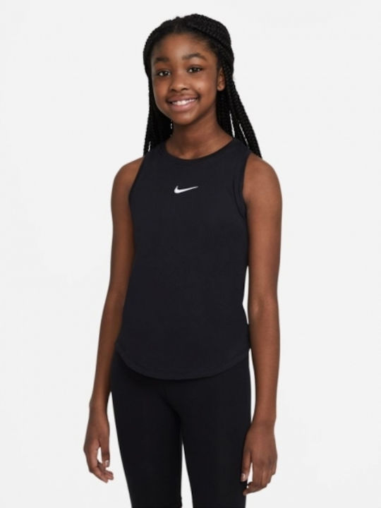 Παιδική Μπλούζα Αμάνικη Μαύρη Sportswear