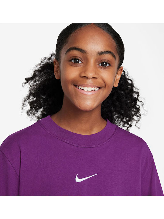 Kids' T-shirt Purple Sportswear