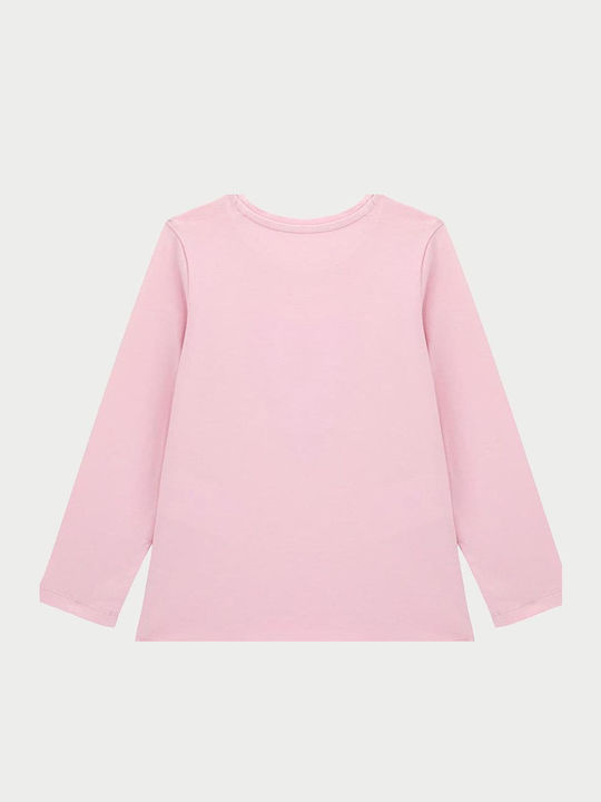 Kinderhemd Langarm Rosa