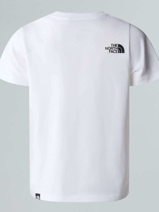Kinder-T-Shirt Weiß SIMPLE DOME