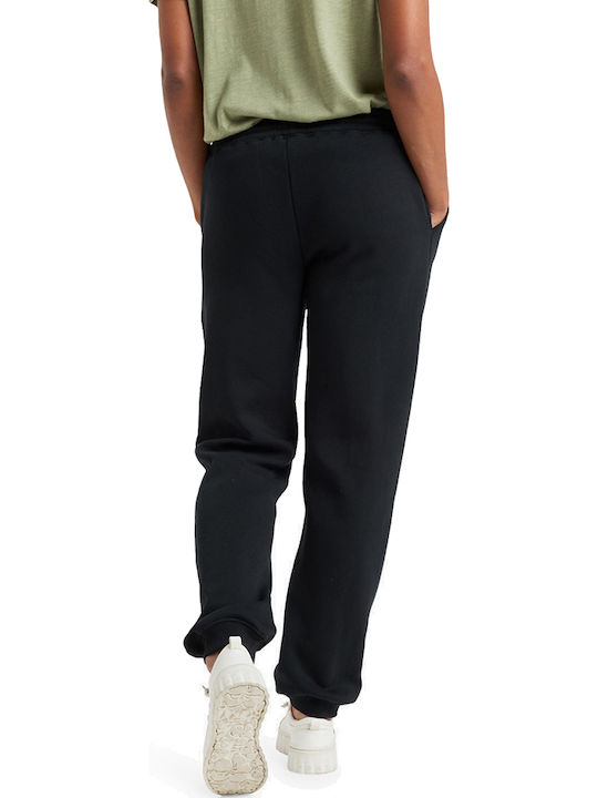 Jogginghose Jogger Vlies Schwarz
