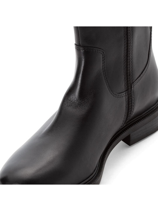 Leather Women's Boots Black