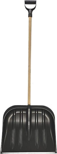 Aquacraft Φτυάρι Χιονιού με Ξύλινο Κοντάρι 133cm