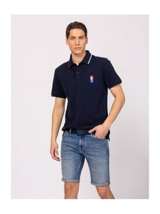 Herrenshorts Jeans Blue