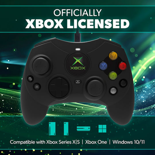 Hyperkin DuchesS Ενσύρματο Gamepad με Hall Effect Sticks για Xbox One / Xbox Series Μαύρο