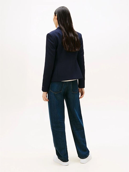 Tommy Hilfiger Γυναικείο Σακάκι Dark Navy Tommy Hilfiger Γυναικείο Σακάκι Dark Navy