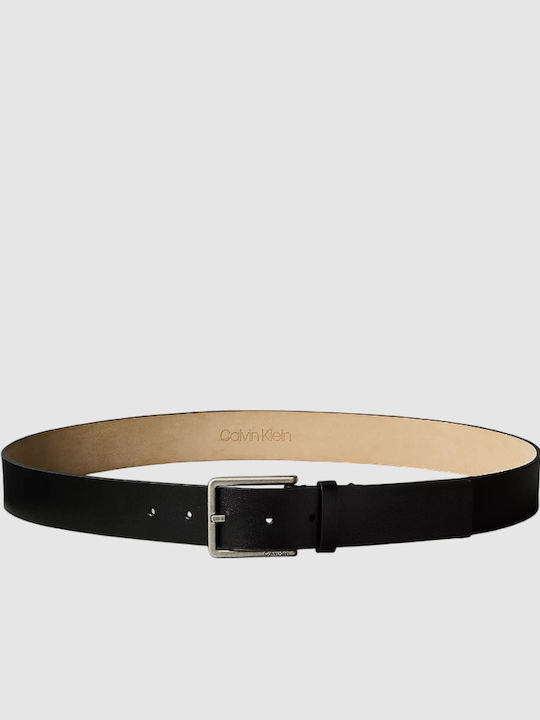 Men's Belt Leather Black