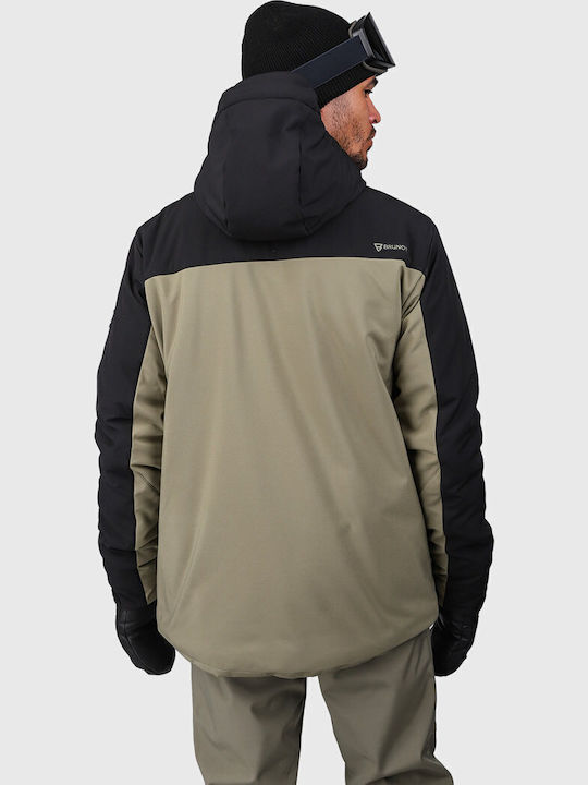 Brunotti Mattaki 2521180043-6555 Ανδρικό Μπουφάν Soft Shell για Σκι & Snowboard Πράσινο