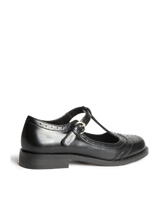 Synthetic Leather Ballerinas Black M5710