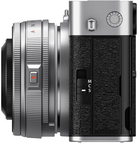 Fujifilm X-E5 Mirrorless Camera Kit (XF 23mm F/2.8 R WR) Silver