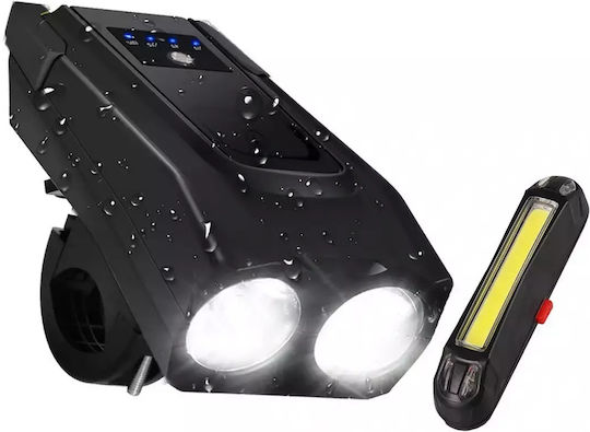 Verk Group Rechargeable Front Bicycle Light