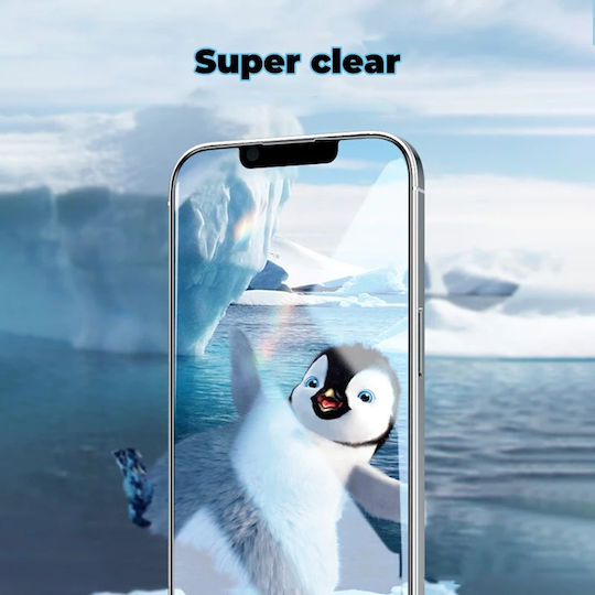 ANANK 2.5D Screen Protector Negru (iPhone 17 / 17 Pro / 16 Pro)