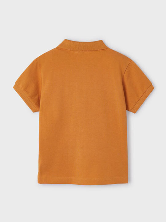 Kids' Polo Short Sleeve Brown