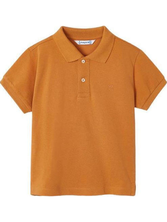 Kids' Polo Short Sleeve Brown