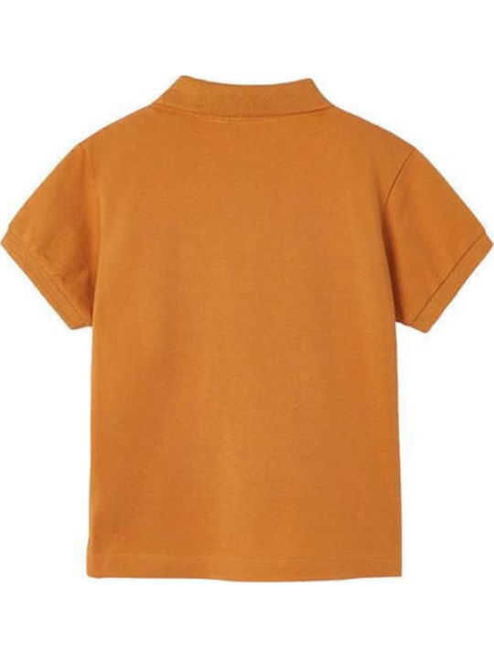 Kids' Polo Short Sleeve Brown