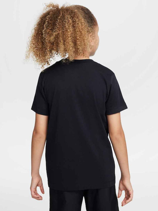 Kids' T-shirt Black Sportswear