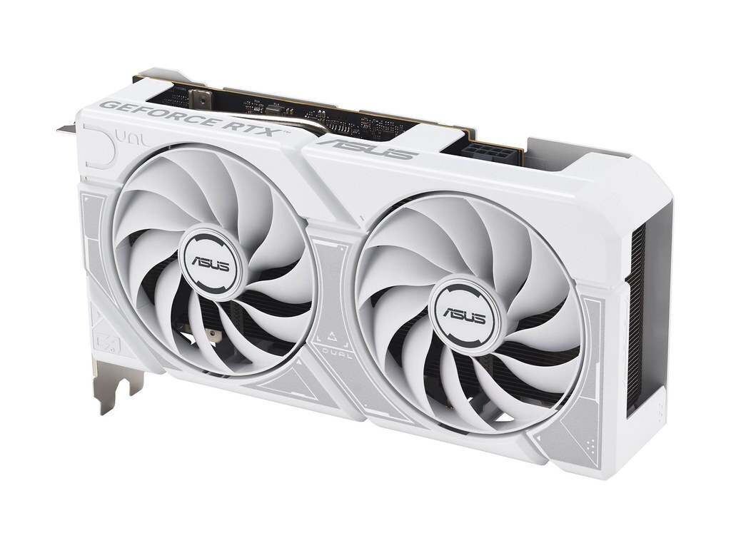 Asus GeForce RTX 5060 8GB GDDR7 Dual White OC Κάρτα Γραφικών