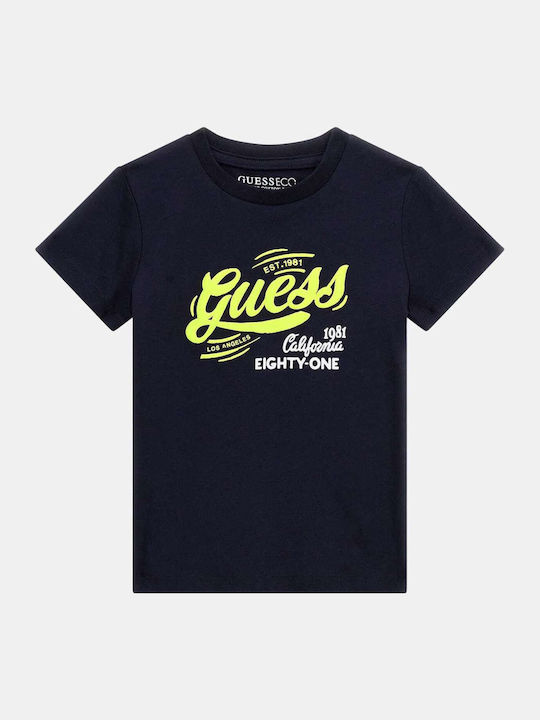 Kinder-T-Shirt Navy