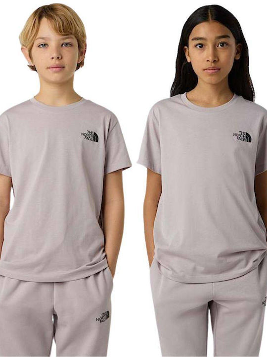 Kids' T-shirt Pink Simple Dome