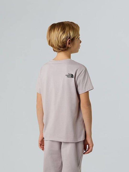 Kids' T-shirt Pink Simple Dome