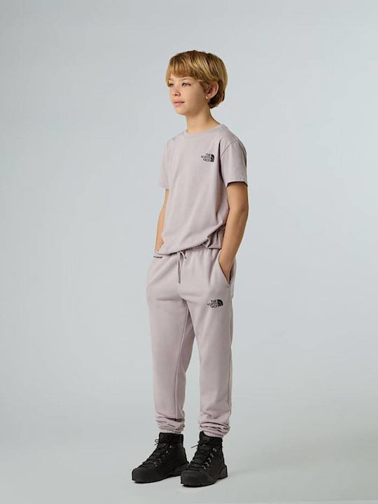 Kids' T-shirt Pink Simple Dome