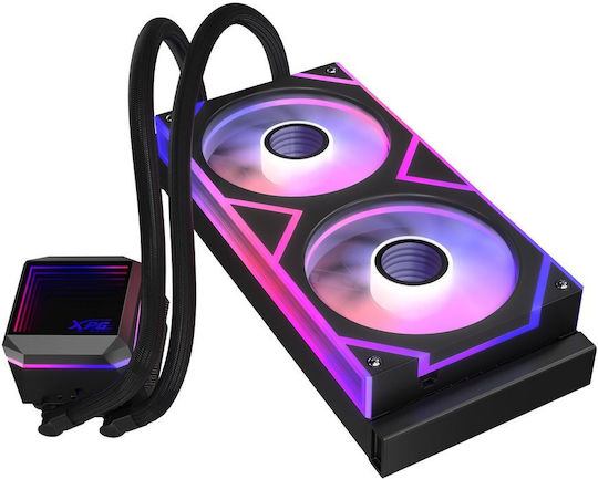 Adata XPG Levante II 240 Υδρόψυξη AIO CPU με 2 Ανεμιστήρες 120mm και ARGB Φωτισμό
