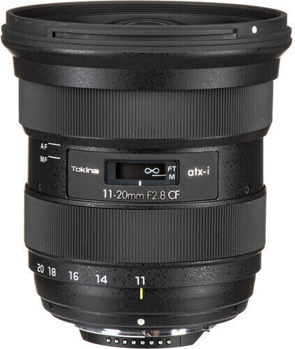 Tokina Crop Φωτογραφικός Φακός atx-i 11-20mm f/2.8 CF Ultra-Wide Zoom για Nikon F Mount Μαύρος