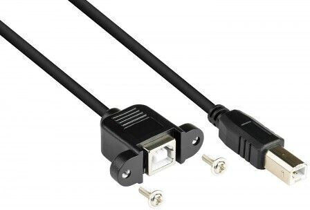 Good Connections USB 2.0 Cable USB-A Male - USB-A Male / USB-B Male Black 0.5m