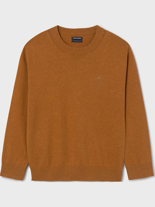 Παιδικό Πουλόβερ Μακρυμάνικο Mustard Basic