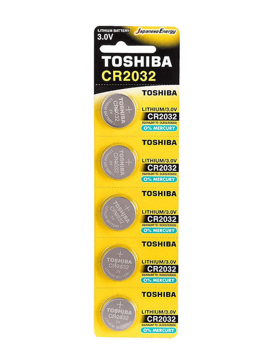 Toshiba Cp-1c Μπαταρία Λιθίου Ρολογιών CR2032 3V 1τμχ
