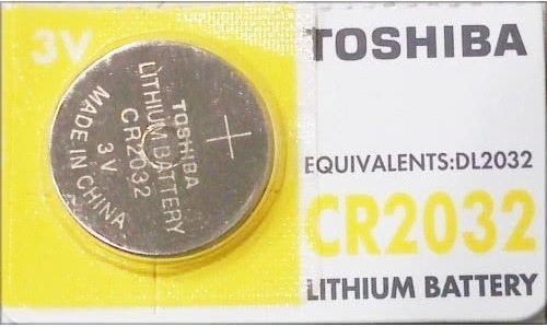 Toshiba Cp-1c Batterie Lithium für Uhren CR2032 3V 1Stück