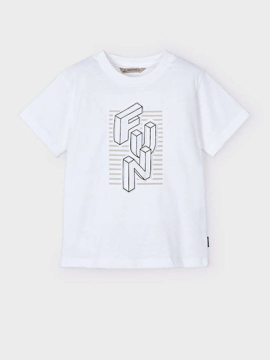 Tricou pentru copii Alb Fun