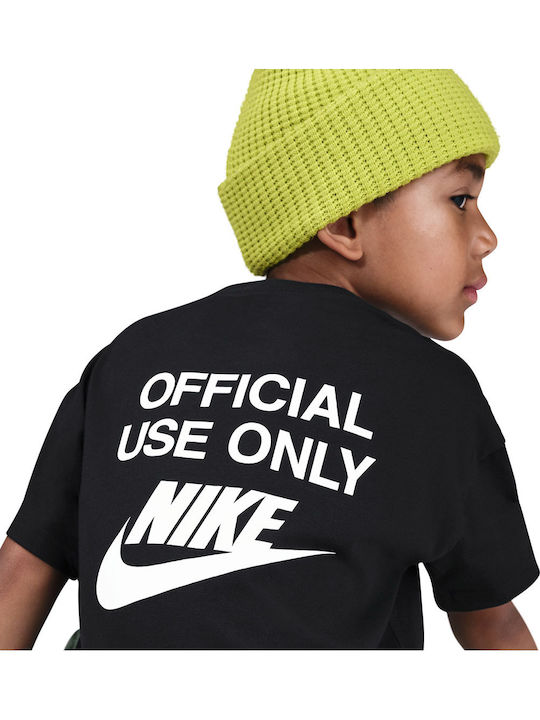 Παιδικό T-shirt Μαύρο Sportswear