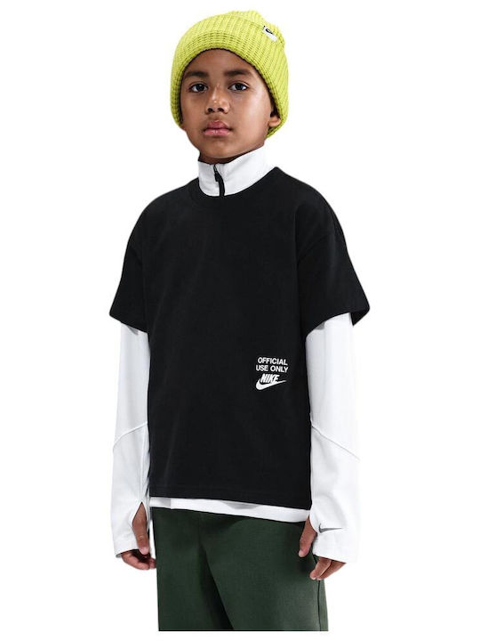 Παιδικό T-shirt Μαύρο Sportswear