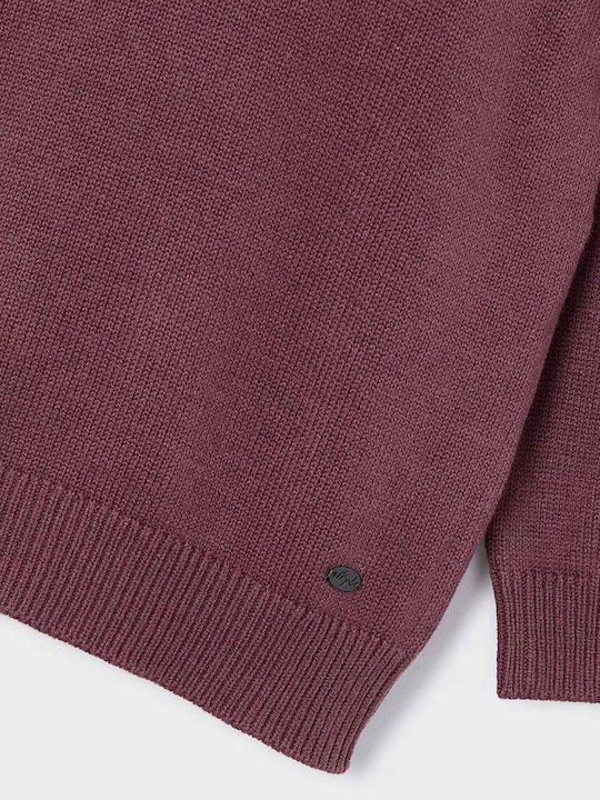 Kinderpullover Langarm Bordeaux Basic