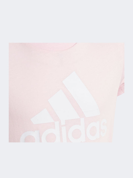 Παιδικό T-shirt Ροζ Essentials Big Logo