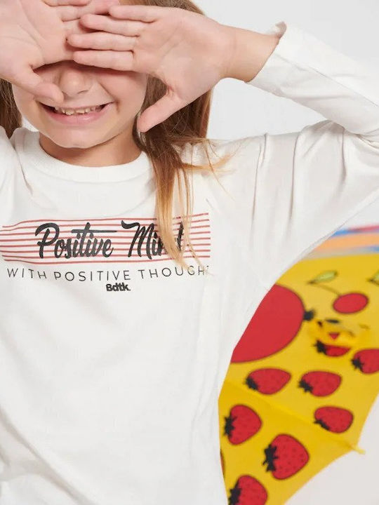 Kids' Shirt Long Sleeve Ecru