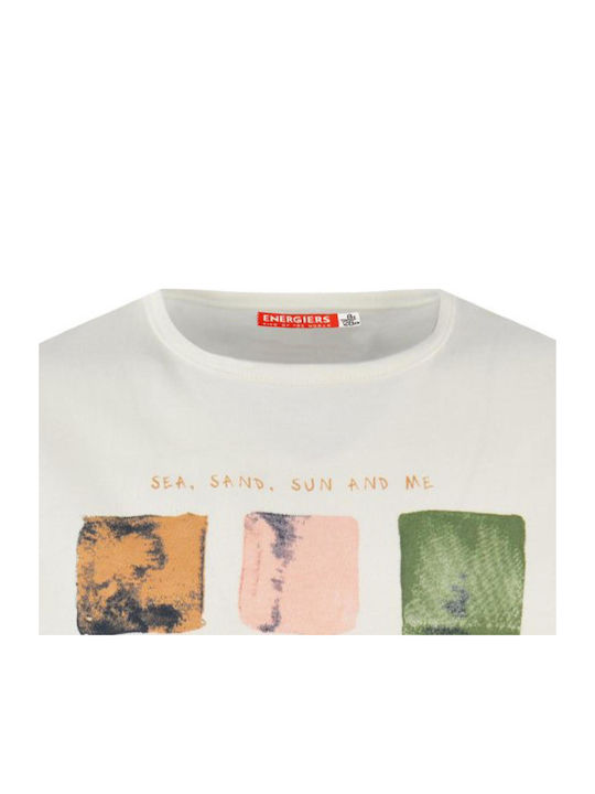 Kids' Shirt Short Sleeve Ecru
