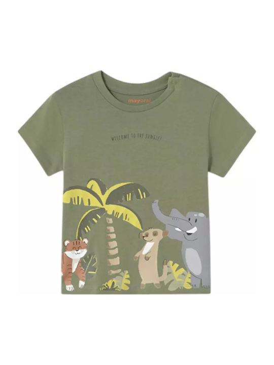 Kinder-T-Shirt Grün