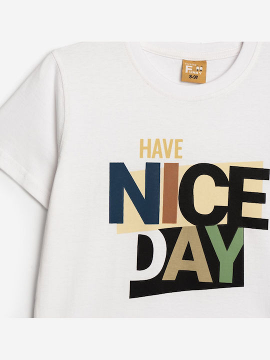 Tricou pentru copii Alb