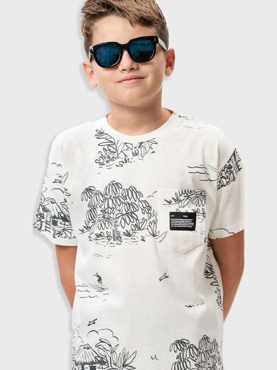 Kids' T-shirt Ecru