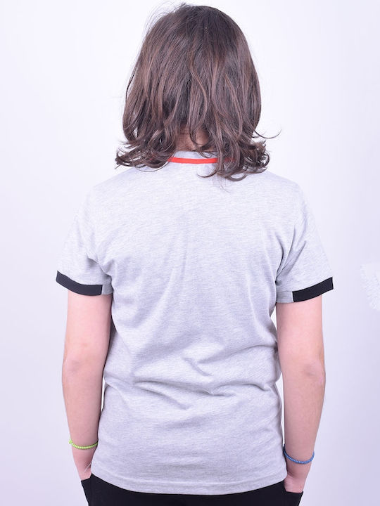 Kids' T-shirt Gray Run