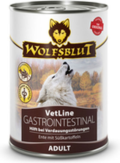 Wolfsblut Wet Dog Food Cans with Duck Grain-Free Gluten-Free 395g