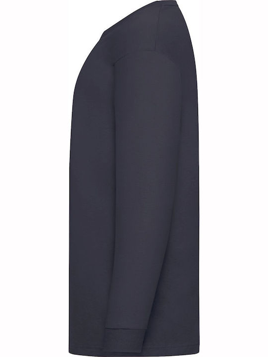 Kids' Shirt Long Sleeve Navy Blue