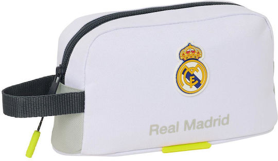 Insulated Snack Bag Real Madrid C.f White 21.5 X 12 X 6.5 Cm