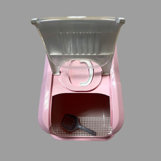 Cat Toilet Closed Purple L50 x W37 x H38.5cm